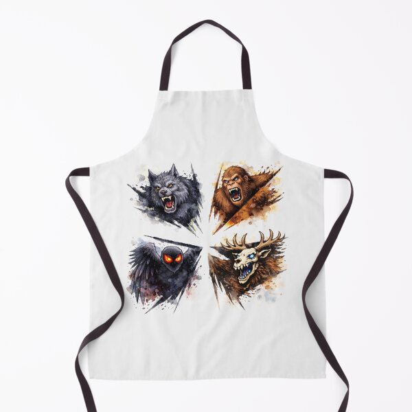 Item preview, Watercolor Cryptids designed and sold by Planetporridge.