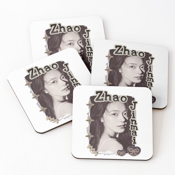 Item preview, Zhao Jinmai (赵今麦)) Chinese Actress Art Chinese Celebrity Illustration Scrapbook Collage Cozy Y2K Vintage Design designed and sold by HELL0WBELLO.