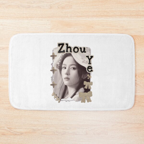 Item preview, Zhou Ye (周也) Chinese Actress Art Chinese Celebrity Illustration Scrapbook Collage Cozy Y2K Vintage Design designed and sold by HELL0WBELLO.
