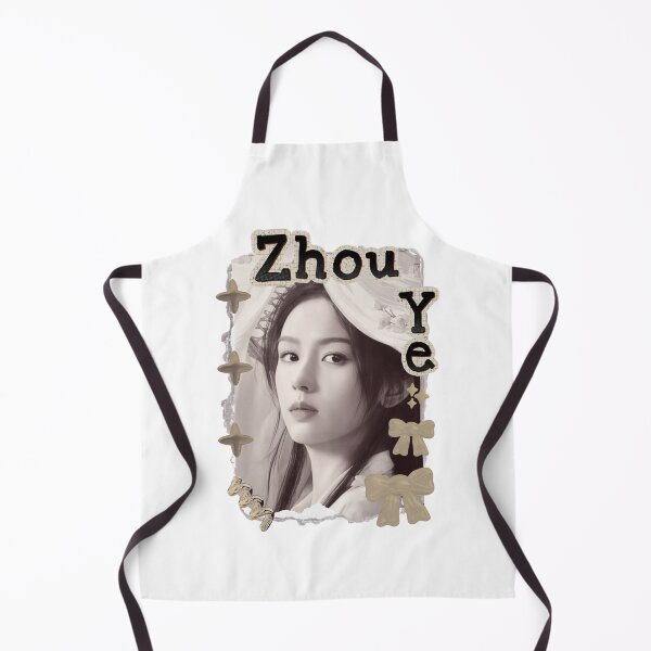 Item preview, Zhou Ye (周也) Chinese Actress Art Chinese Celebrity Illustration Scrapbook Collage Cozy Y2K Vintage Design designed and sold by HELL0WBELLO.