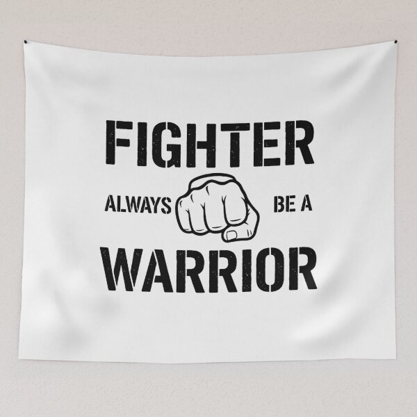 Item preview, Strong Spirit: Fighter Always Be A Warrior designed and sold by Silent Watch Threads..