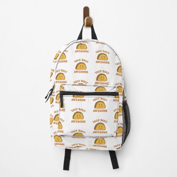 Item preview, Taco ’Bout Awesome Cute Taco T-Shirt | Funny Food Pun Retro Design designed and sold by BShop20 – Cute Funny Tees & Gifts.
