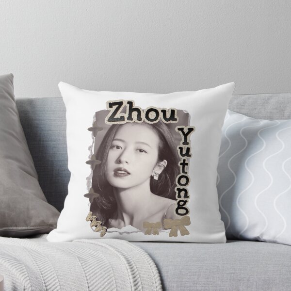 Item preview, Zhou Yutong (周雨彤) Chinese Actress Art Chinese Celebrity Illustration Scrapbook Collage Cozy Y2K Vintage Design designed and sold by HELL0WBELLO.