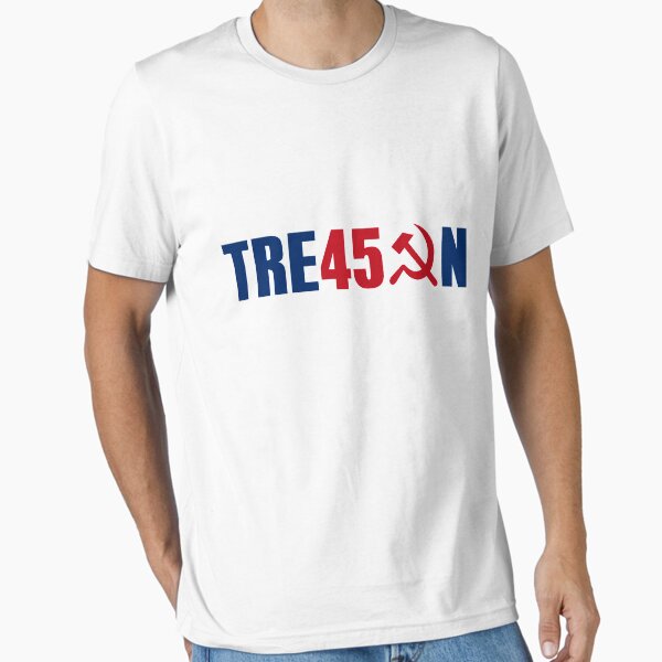 Vista previa del artículo con la obra «TREASON TRE45ON Martillo y hoz», diseñado y vendido por CafePretzel.