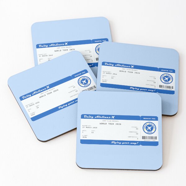 Item preview, Joost Klein World Tour Boarding Pass designed and sold by leeuruart.