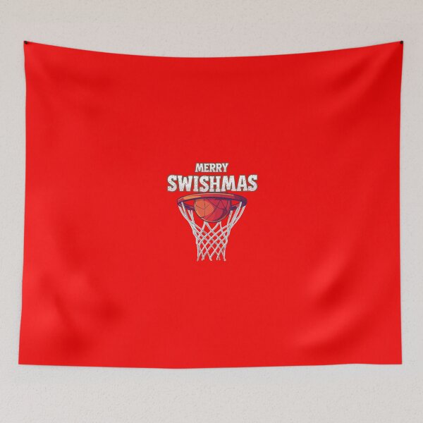 Item preview, "Merry Swishmas" hooper  designed and sold by SportThreadz.