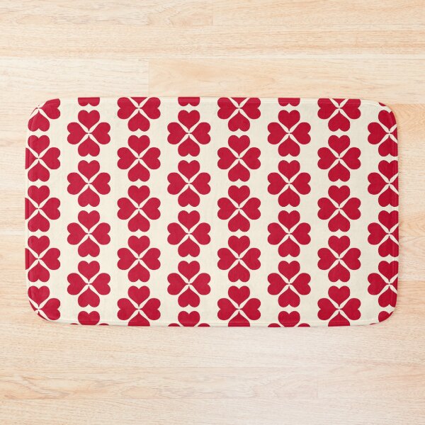 Item preview, Clover Hearts | Modern Folk Heart Pattern designed and sold by Sole-e-Vento-Studio.