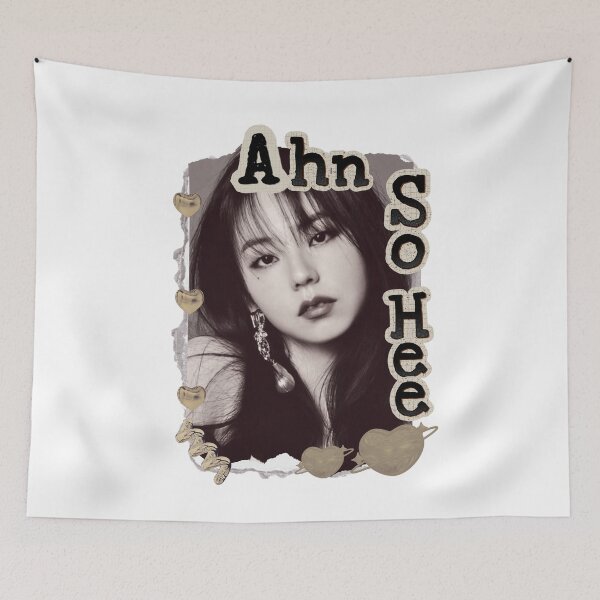 Item preview, Ahn So-hee (안소희) Korean actress South Korean celebrity K-drama star Korean film Scrapbook Collage Cozy Y2K Vintage Design designed and sold by HELL0WBELLO.