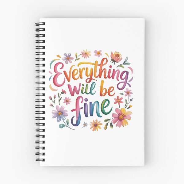 Item preview, Everything will be fine designed and sold by nimmitrends.