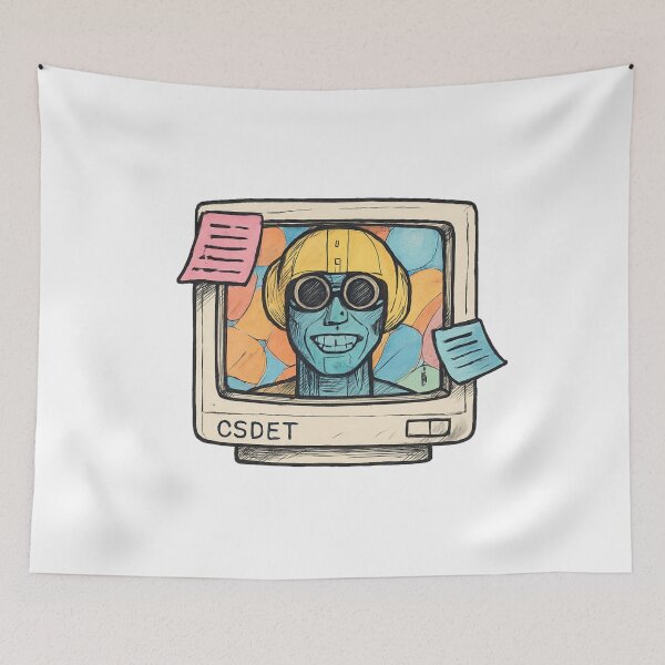 Artikelvorschau, Retro Tech Vision Portrait entworfen und verkauft von Zyvero.