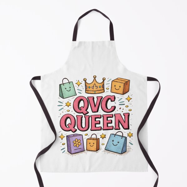 Item preview, QVC Queen T-Shirt, Shopping Lover Gift, Funny TV Shopping Fan Graphic Tee, Home Shopping Channel Queen Shirt designed and sold by JoyBoyStudio1.