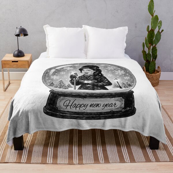 Item preview, Retro Winter Jazz Queen designed and sold by Hen-C-Art.