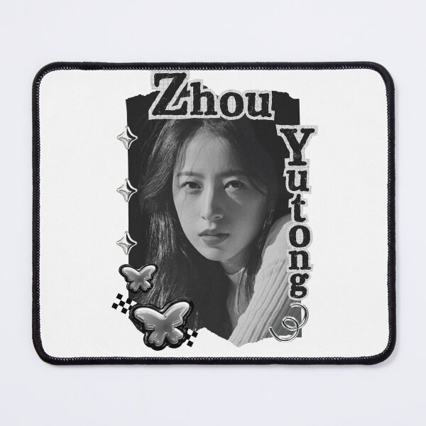 Item preview, Zhou Yutong (周雨彤) Chinese Actress Art Chinese Celebrity Illustration Black and White Collage Digital Art Portrait designed and sold by AJUNICE STUDIO.