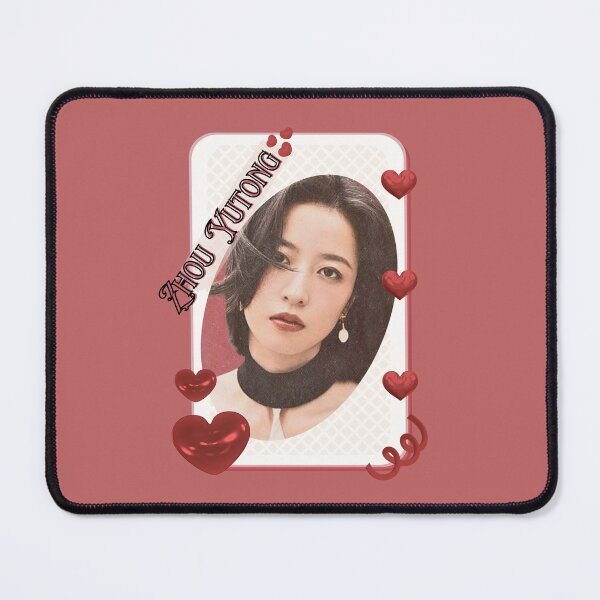 Item preview, Zhou Yutong (周雨彤) Portrait Chinese Actress Art Chinese Celebrity Illustration portrait illustration Red Aesthetic Collage Design designed and sold by AJUNICE STUDIO.