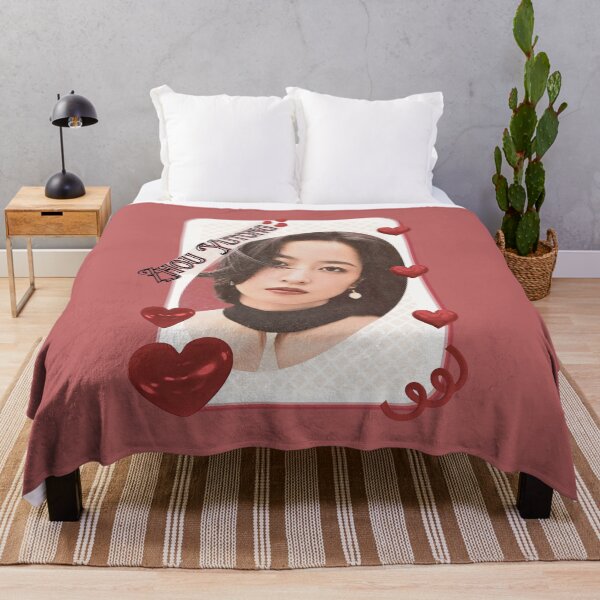 Item preview, Zhou Yutong (周雨彤) Portrait Chinese Actress Art Chinese Celebrity Illustration portrait illustration Red Aesthetic Collage Design designed and sold by AJUNICE STUDIO.