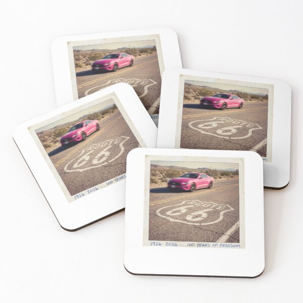 Artikelvorschau, Route 66 Centennial Pink Racer: 1926-2026 Modern Muscle entworfen und verkauft von G350.
