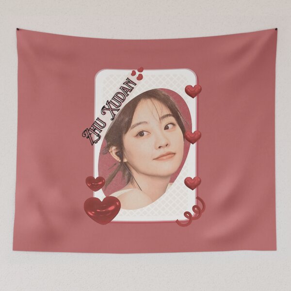 Item preview, Zhu Xudan (祝绪丹) Portrait Chinese Actress Art Chinese Celebrity Illustration portrait illustration Red Aesthetic Collage Design designed and sold by AJUNICE STUDIO.