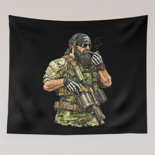 Item preview, Escape From Tarkov Big Pipe Hand Drawn designed and sold by ContTraders.