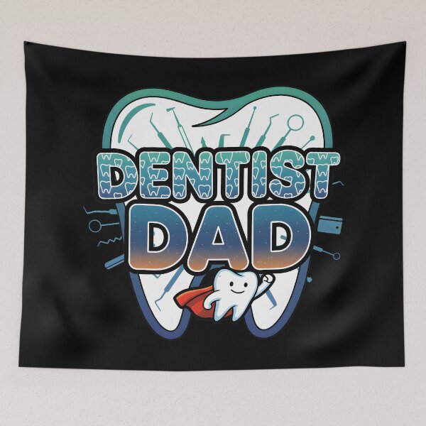 Item preview, Dentist Dad Father Husband Dentistry Dental Hygienist Orthodontist designed and sold by Leonardo Palumbo.
