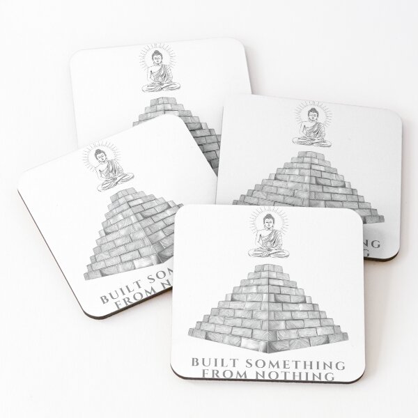 Item preview, Buddha Spiritual Pyramid Streetwear Graphic – Built Something From Nothing designed and sold by SpiritGangsta.