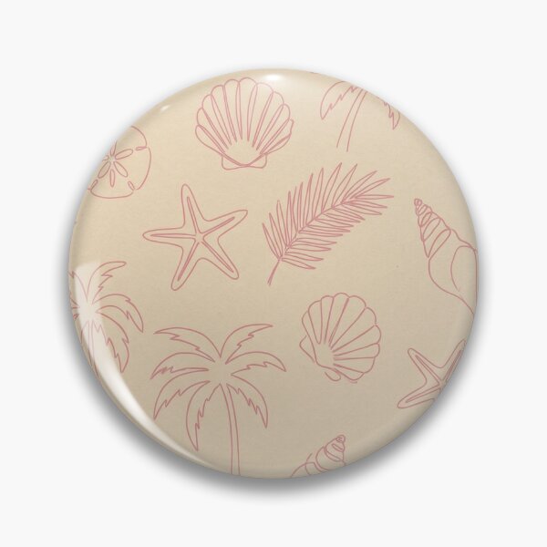 Item preview, Coastal Dreams - Minimalist Shell and Palm Line Art designed and sold by Everyday Epics.