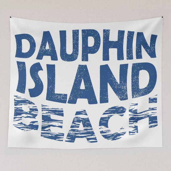 Item preview,  Dauphin Island Beach Alabama designed and sold by ArtNoveltee.