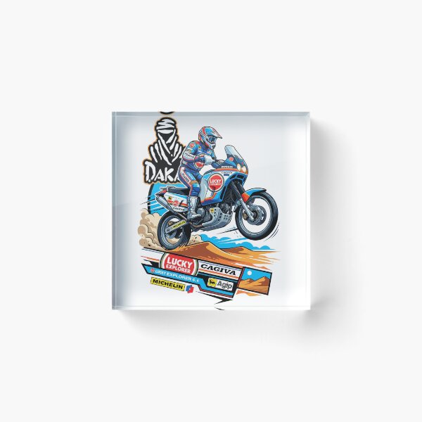Item preview, Paris Dakar Dust & Glory Racing - Cagiva Lucky explorer designed and sold by enzoade.
