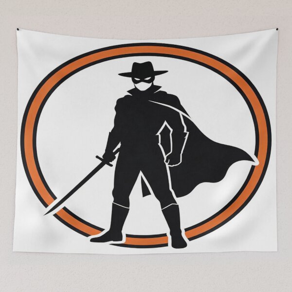 Item preview, Zorro Emblem Full Body Silhouette designed and sold by Zippy Creation.