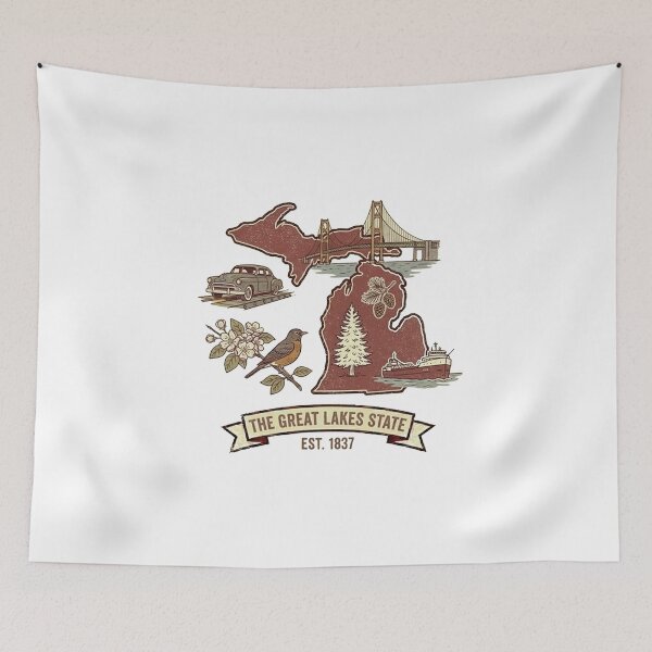 Item preview, michigan designed and sold by designsbysamantha.