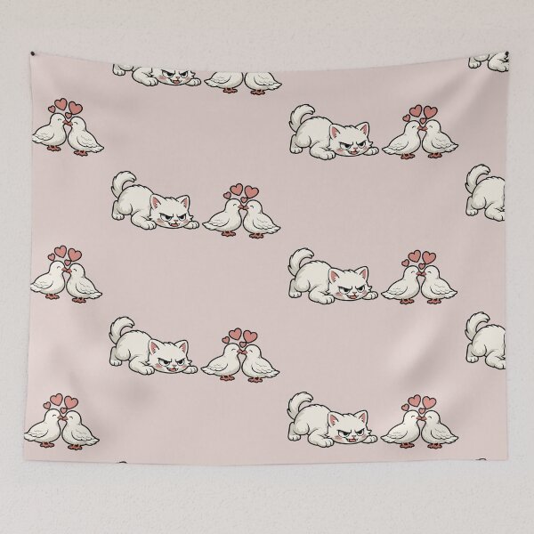 Item preview, Kawaii Cat Lover Anti Valentine designed and sold by kaszczyszko.