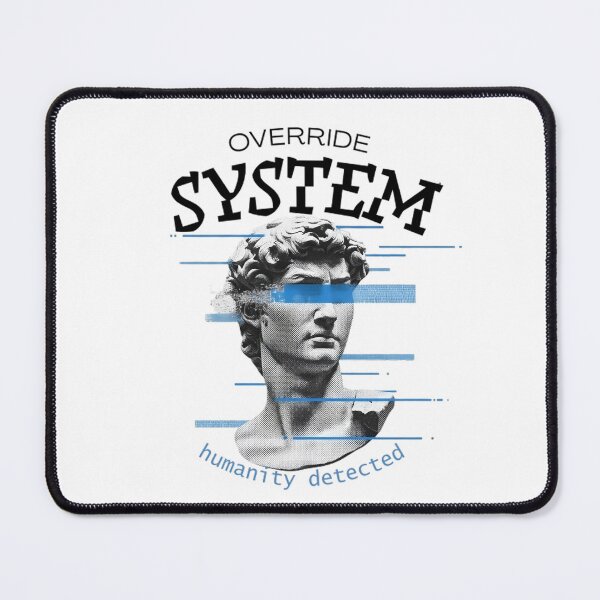 Artikelvorschau, System Override Glitch Art - Cyber Analog Data Leak Ästhetik T-Shirt entworfen und verkauft von FUIRY .