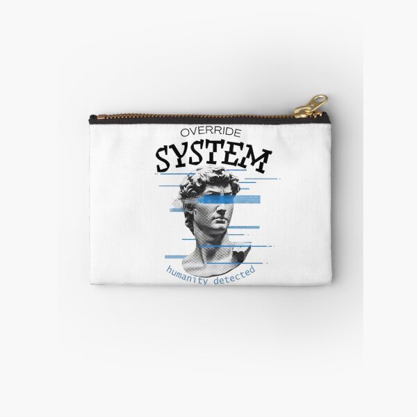 Item preview, System Override Glitch Art - Cyber Analog Data Leak Aesthetic T-Shirt designed and sold by FUIRY .