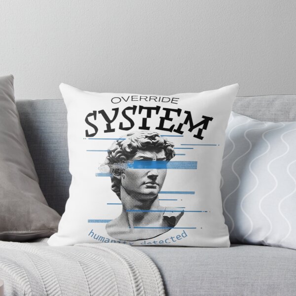 Item preview, System Override Glitch Art - Cyber Analog Data Leak Aesthetic T-Shirt designed and sold by FUIRY .