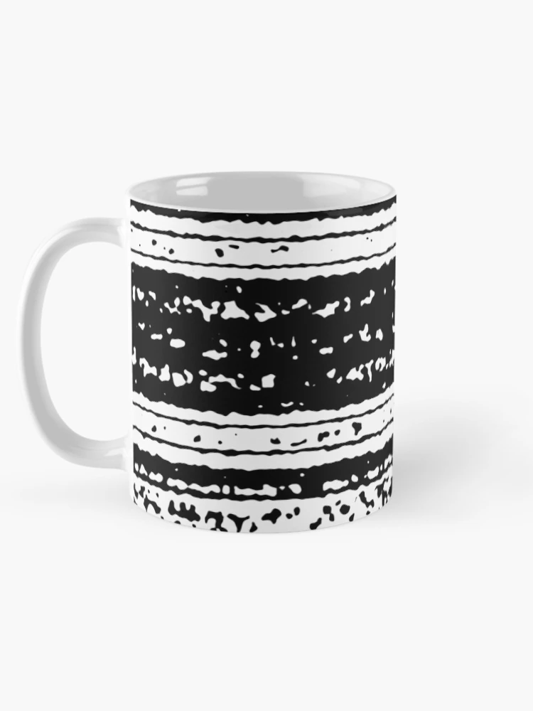Thumbnail 5 of 6, Coffee Mug, Distorted Stripes designed and sold by RASUNED.