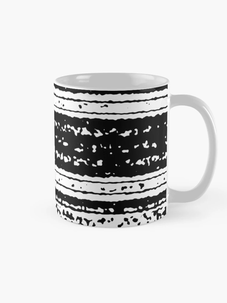 Thumbnail 3 of 6, Coffee Mug, Distorted Stripes designed and sold by RASUNED.
