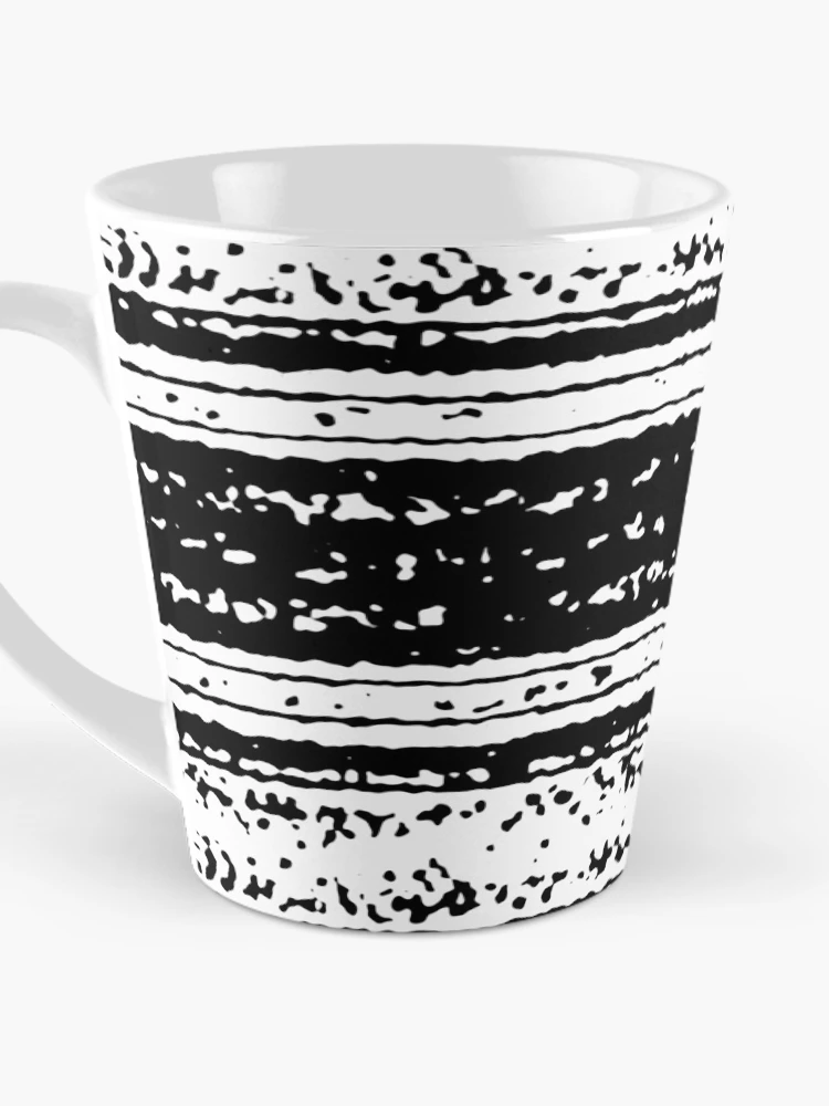 Thumbnail 3 of 4, Coffee Mug, Distorted Stripes designed and sold by RASUNED.