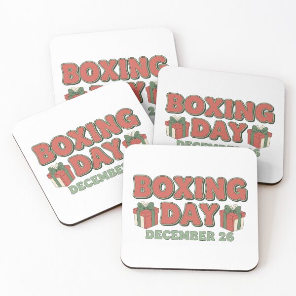 Item preview, Vintage Boxing Day Holiday with Classic Christmas Gifts designed and sold by NovaDoodle Art Studio.
