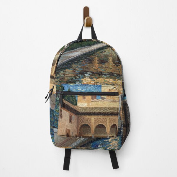 Item preview, The Court of the Myrtles in the Alhambra, in the style of Van Gogh designed and sold by KukiLdeGuevara.