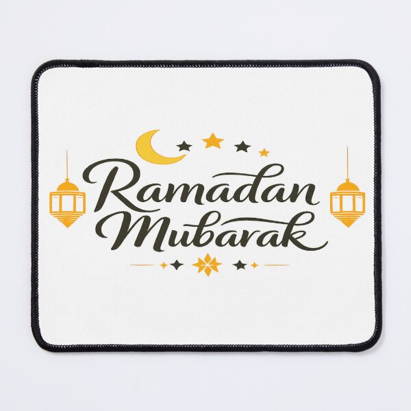Item preview, Ramadan Mubarak – Elegant Islamic Typography Design designed and sold by DesignPro4y.