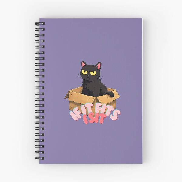 Item preview, If it fits, I sit, cat designed and sold by Ma-DesignsStore.