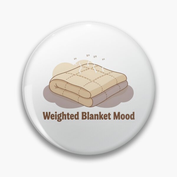 Item preview, Weighted Blanket Mood - Cozy Self-Care and Comfort Aesthetic designed and sold by DraftNDreamShop.