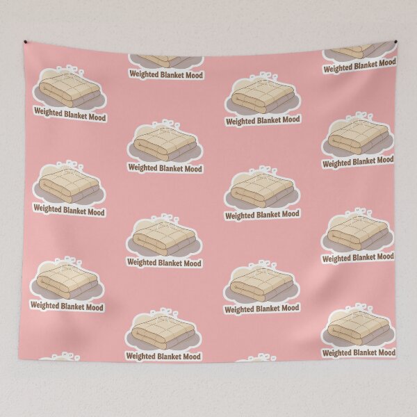 Item preview, Weighted Blanket Mood - Cozy Self-Care and Comfort Aesthetic designed and sold by DraftNDreamShop.