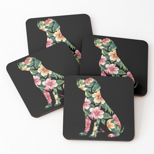 Item preview, Labrador Flower Dog Silhouette Floral  designed and sold by MarryIsMonth.