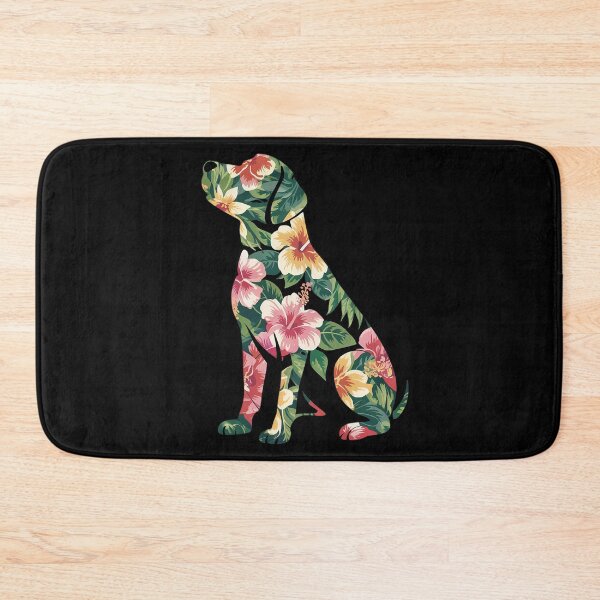 Item preview, Labrador Flower Dog Silhouette Floral  designed and sold by MarryIsMonth.