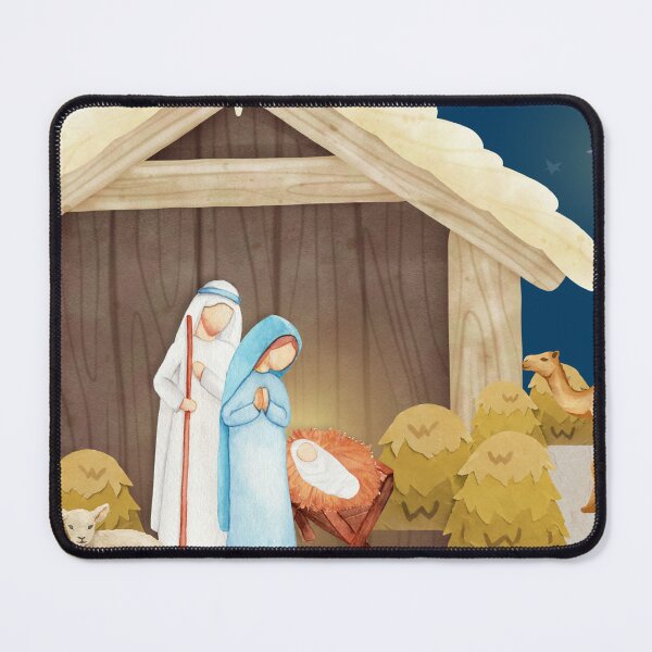 Item preview, Nativity Scene — Stable Night Edition designed and sold by DesignsByMom.