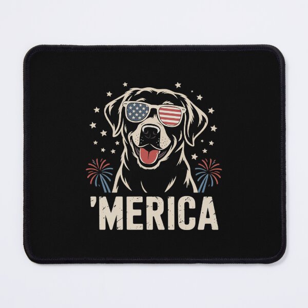 Item preview, Labrador Retriever 4th Of July Merica Patriotic Dog Men Women Kids  designed and sold by MarryIsMonth.