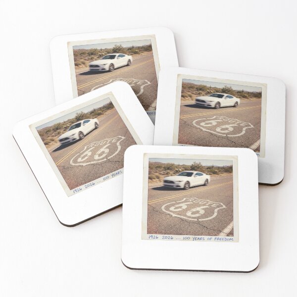 Artikelvorschau, Route 66 Centennial White Pony: 1926-2026 Modern Muscle entworfen und verkauft von G350.