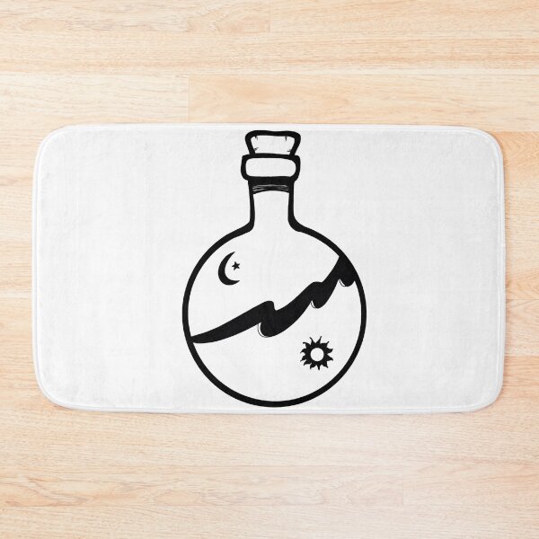 Item preview, Ocean Sky Vial Line Art designed and sold by salinsiree.