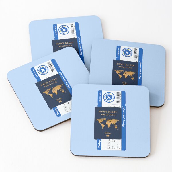 Item preview, Joost Klein World Tour Set Blue designed and sold by leeuruart.