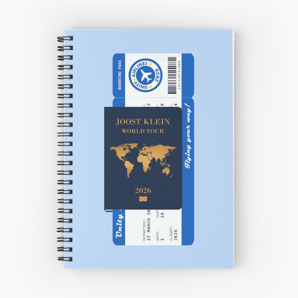 Item preview, Joost Klein World Tour Set Blue designed and sold by leeuruart.